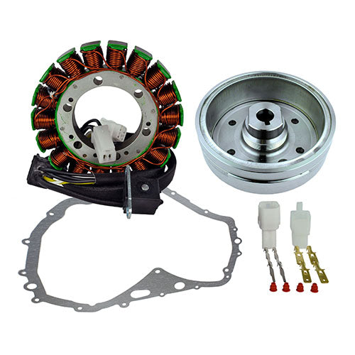 RMSTATOR Kit with Flywheel, Stator, and Crankcase Cover Gasket – Part Number RM23014