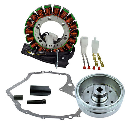 RMSTATOR Improved Flywheel, Puller, Stator, and Gasket Kit – Part Number RM23027