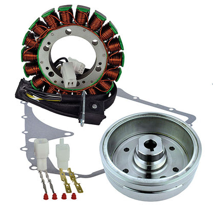 RMSTATOR Flywheel, Stator, and Crankcase Cover Gasket Kit - Part Number RM23042