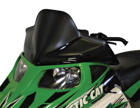 Powermadd Cobra Arctic Cat Mid Black Handlebar Guard - Part #12925