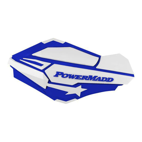 POWERMADD Sentinel Handguards in Blue and White, Part #34421