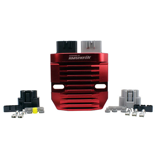 RMSTATOR Red Machined Aluminum MOSFET Regulator - Part Number RMS022-105928
