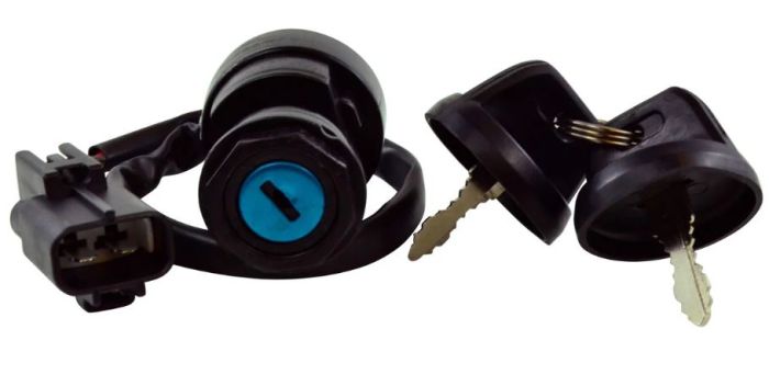 RMSTATOR RMS110-104612 2-Position Ignition Key Switch for Marine and Powersports Vehicles