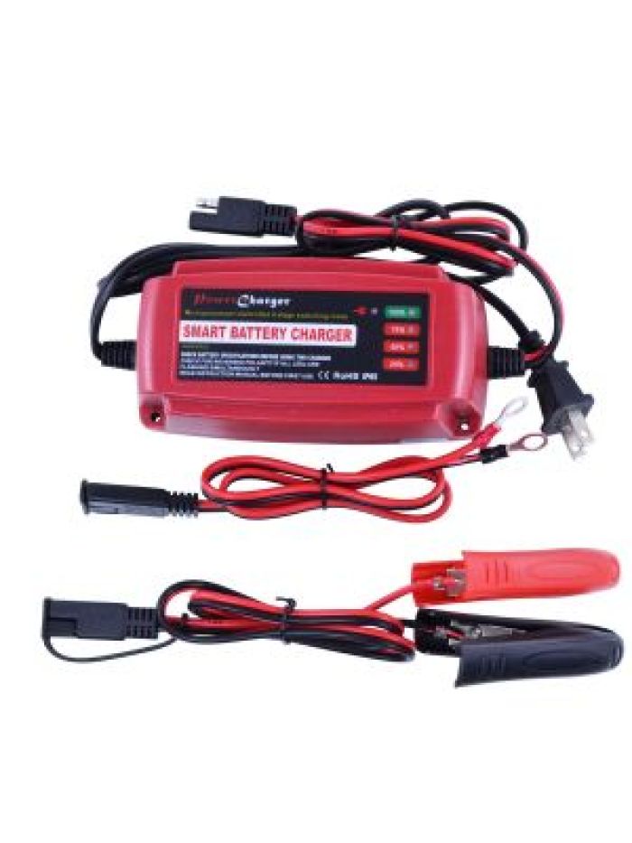RMSTATOR Universal Auto IP65 Smart Battery Charger 12V / 5A / 100W