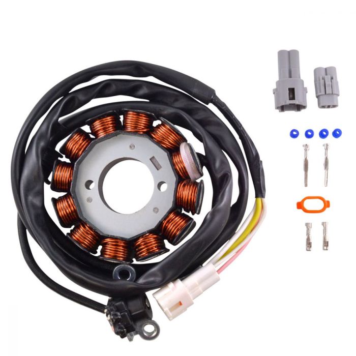 RMSTATOR RMS900-108120 Complete Flywheel, Stator, Regulator, CDI & Harness Kit for Yamaha Motorcycles