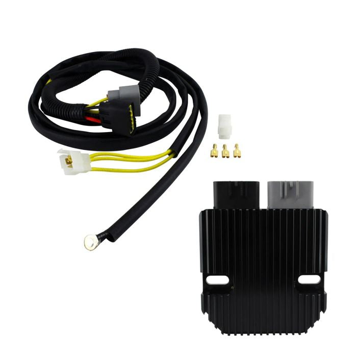 RMSTATOR RMS022-108422 Revolt Regulator with SurePower ECM Bypass Harness Kit