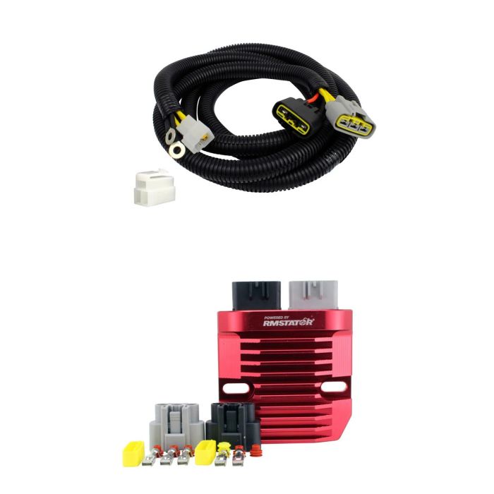 RMSTATOR Series Machined Aluminum Regulator with Bypass Harness – Part RMS022-108468