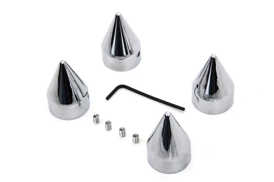 Colony Pike Type Cylinder Head Bolt Cover Set for Harley Davidson FLST Models by Colony