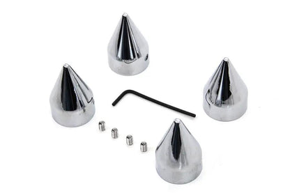 Colony Pike Type Cylinder Head Bolt Cover Set for Harley Davidson FLST Models by Colony