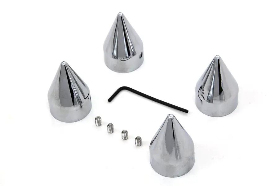 Colony Pike Type Cylinder Head Bolt Cover Set for Harley Davidson FLST Models by Colony