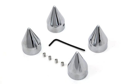 Colony Pike Type Cylinder Head Bolt Cover Set for Harley Davidson FLST Models by Colony