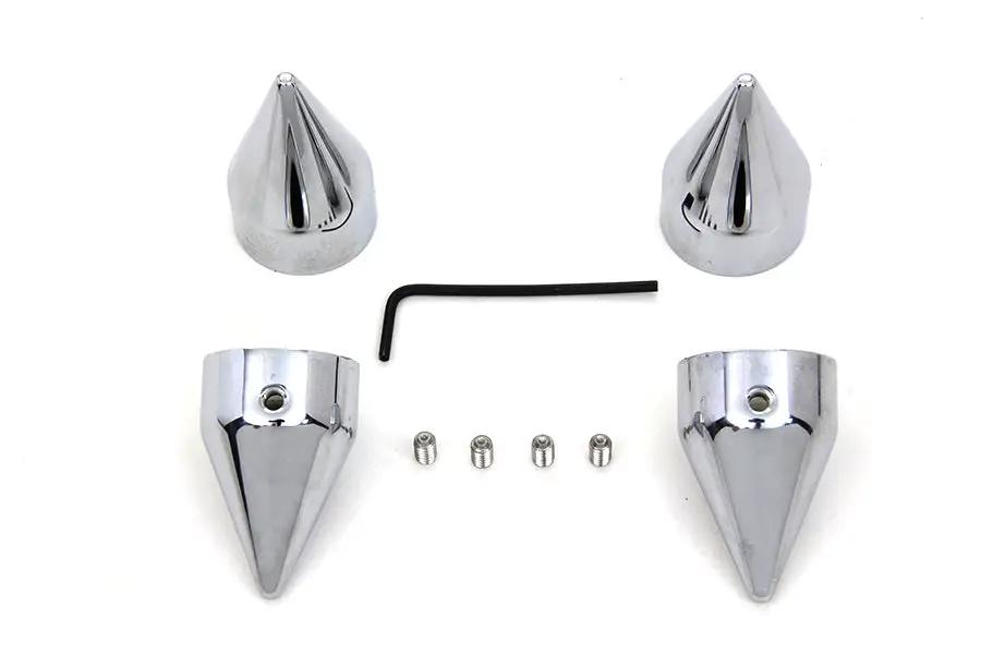 Colony Pike Type Cylinder Head Bolt Cover Set for Harley Davidson FLST Models by Colony