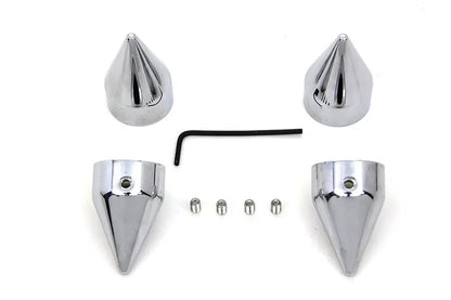 Colony Pike Type Cylinder Head Bolt Cover Set for Harley Davidson FLST Models by Colony