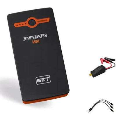 GET Products Jump Starter Mini - Compact Power Bank for Vehicles and Devices