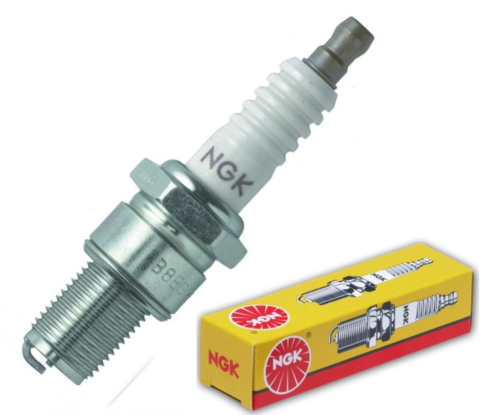 NGK 3998 B9EG Racing Spark Plug with Solid Terminal by NGK