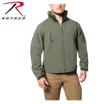 Rothco 3-in-1 Spec Ops Soft Shell Jacket Olive Drab Size Large