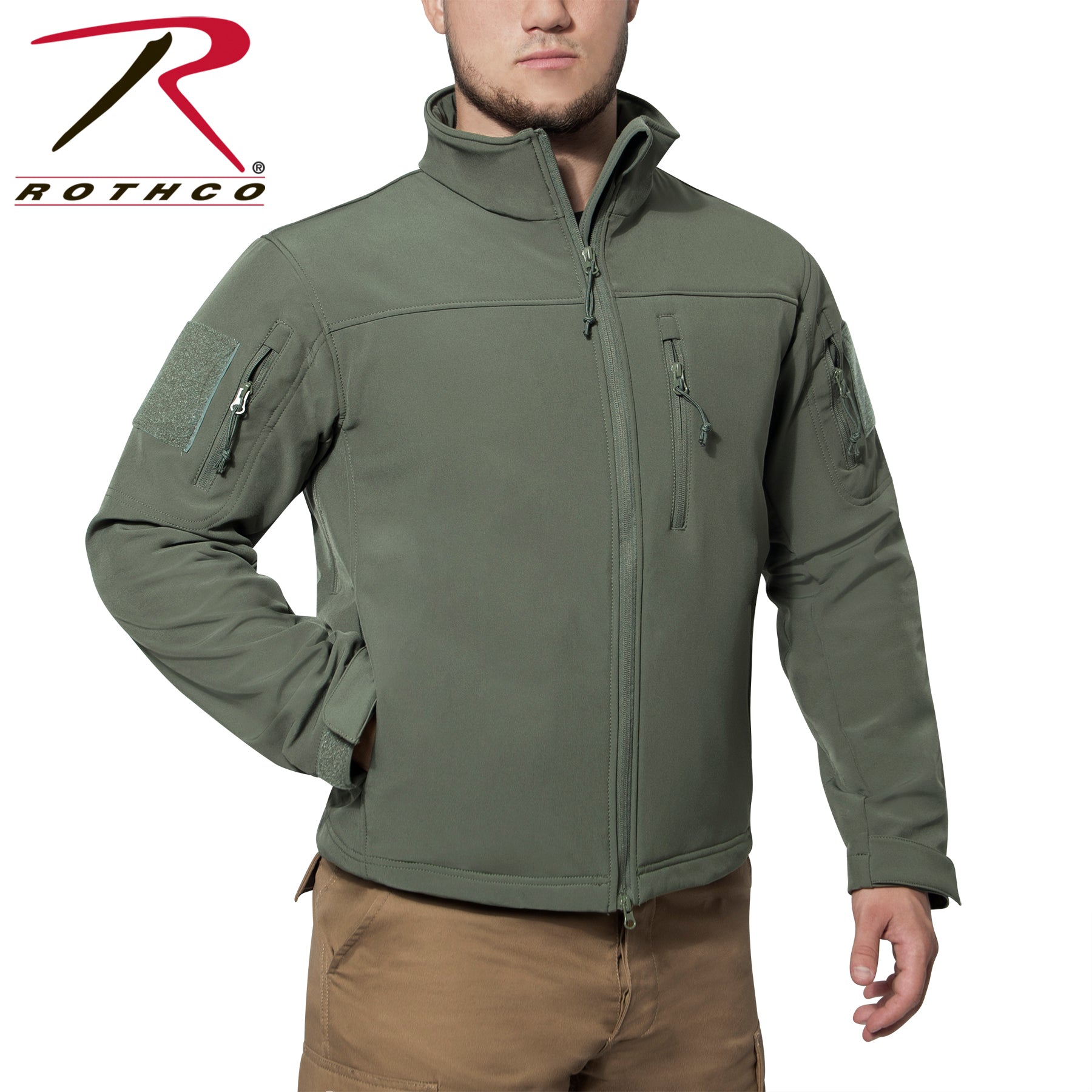 Rothco Stealth Ops Soft Shell Tactical Jacket 2XL Olive Drab