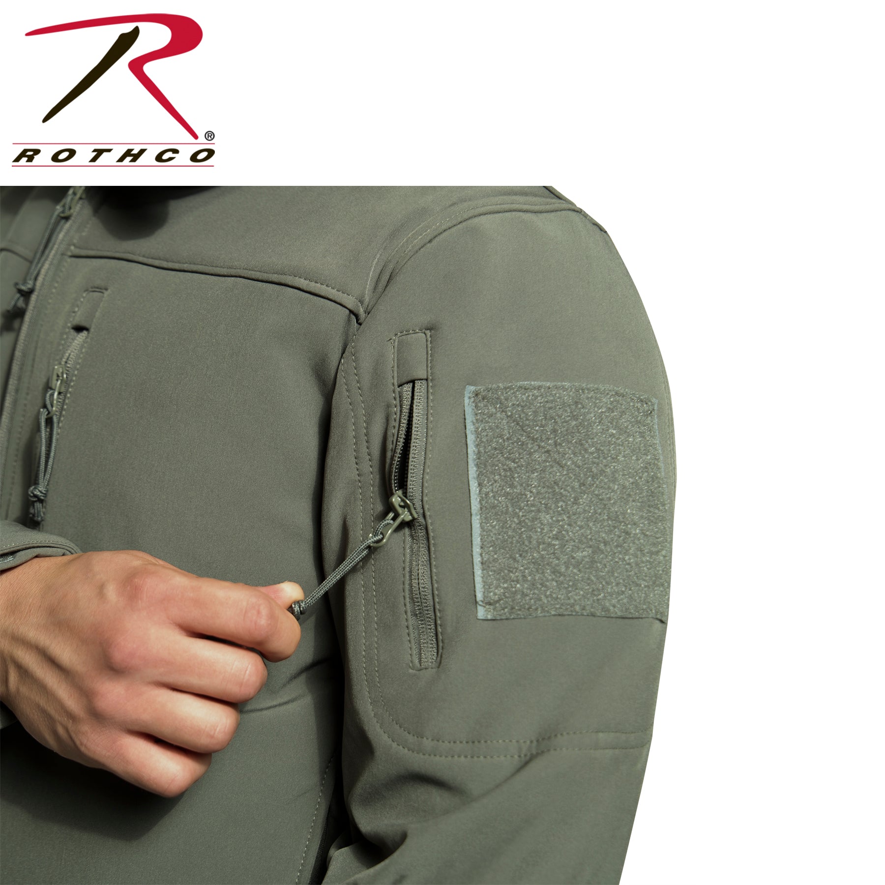 Rothco Stealth Ops Soft Shell Tactical Jacket in Olive Drab Size XL