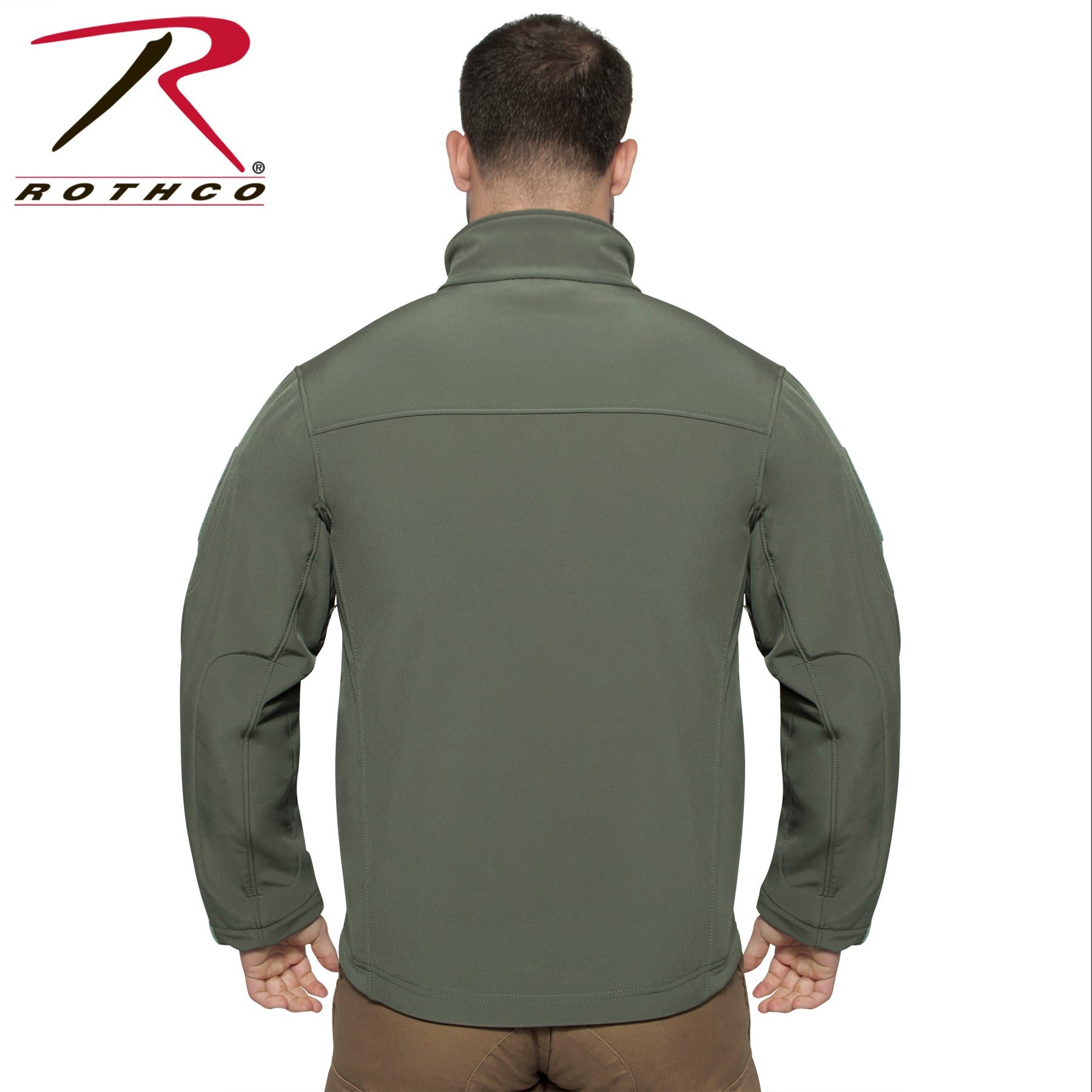 Rothco Stealth Ops Soft Shell Tactical Jacket Olive Drab Size 3XL