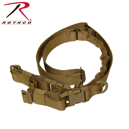 Rothco Deluxe Tactical 2-Point Sling in Coyote Brown (Part #46510)