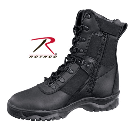 Rothco Forced Entry Tactical Boot with Side Zipper, 8 Inch - Size 11.5