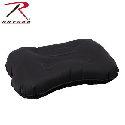 Rothco Inflatable Camping Pillow - Black, Part Number 10293