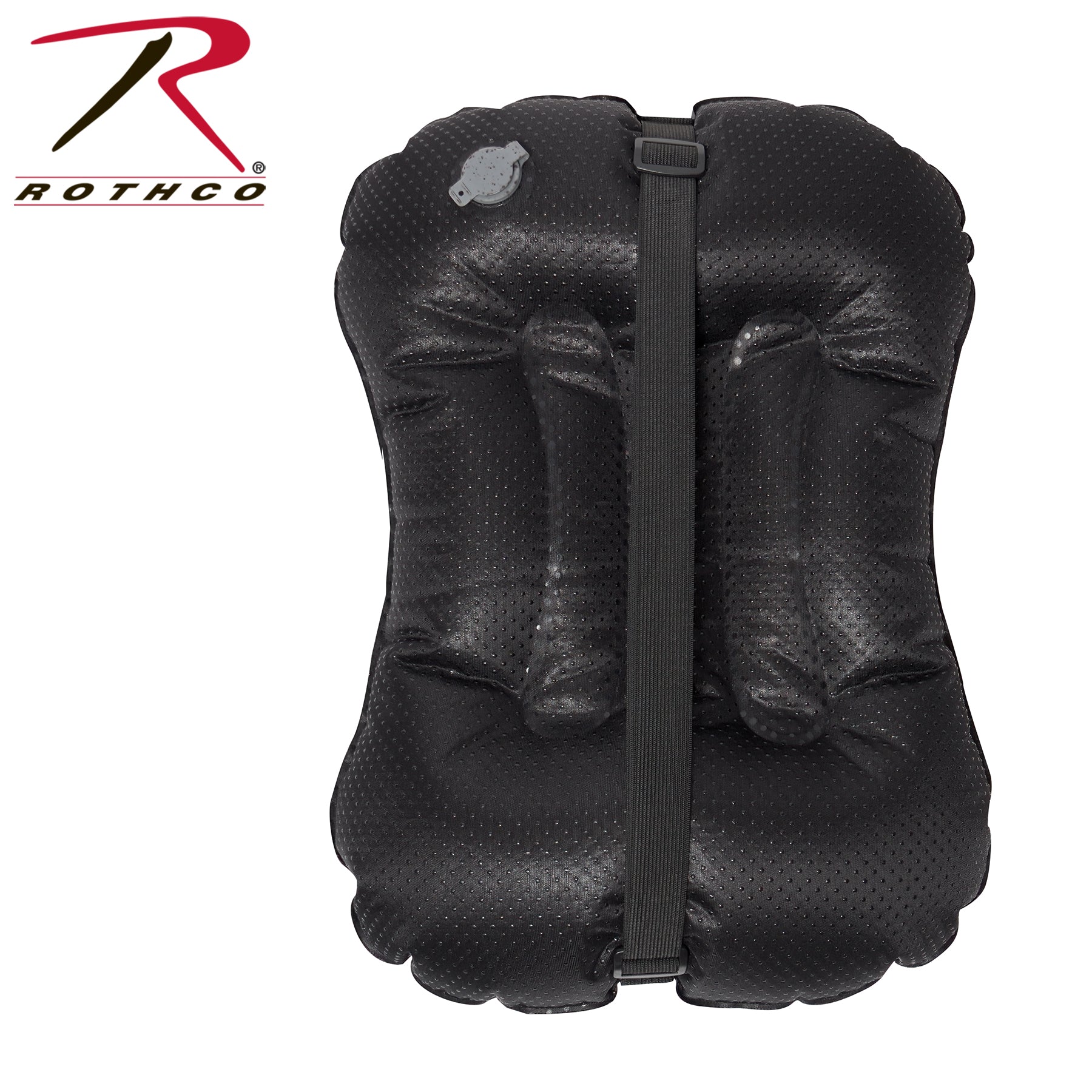 Rothco Inflatable Camping Pillow - Black, Part Number 10293