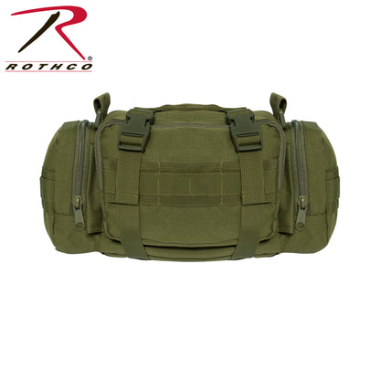 Rothco Tactical Convertipack Olive Drab – Versatile 14-Inch Shoulder and Waist Pack