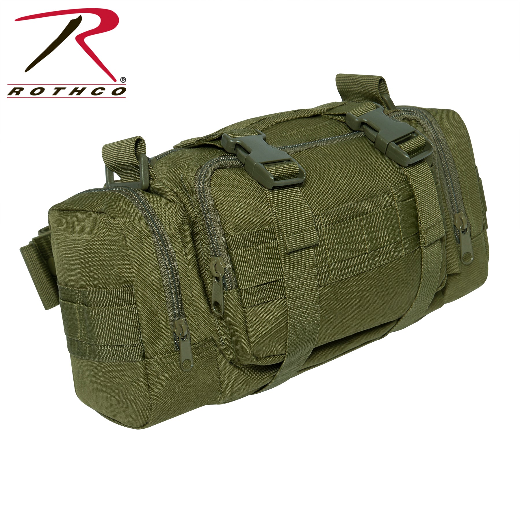 Rothco Tactical Convertipack Olive Drab – Versatile 14-Inch Shoulder and Waist Pack