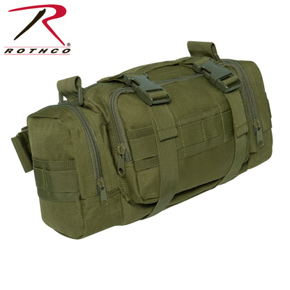 Rothco Tactical Convertipack Olive Drab – Versatile 14-Inch Shoulder and Waist Pack