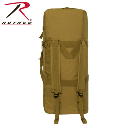 Rothco Enhanced Duffle Bag in Coyote Brown – 76L Capacity Tactical Gear Storage