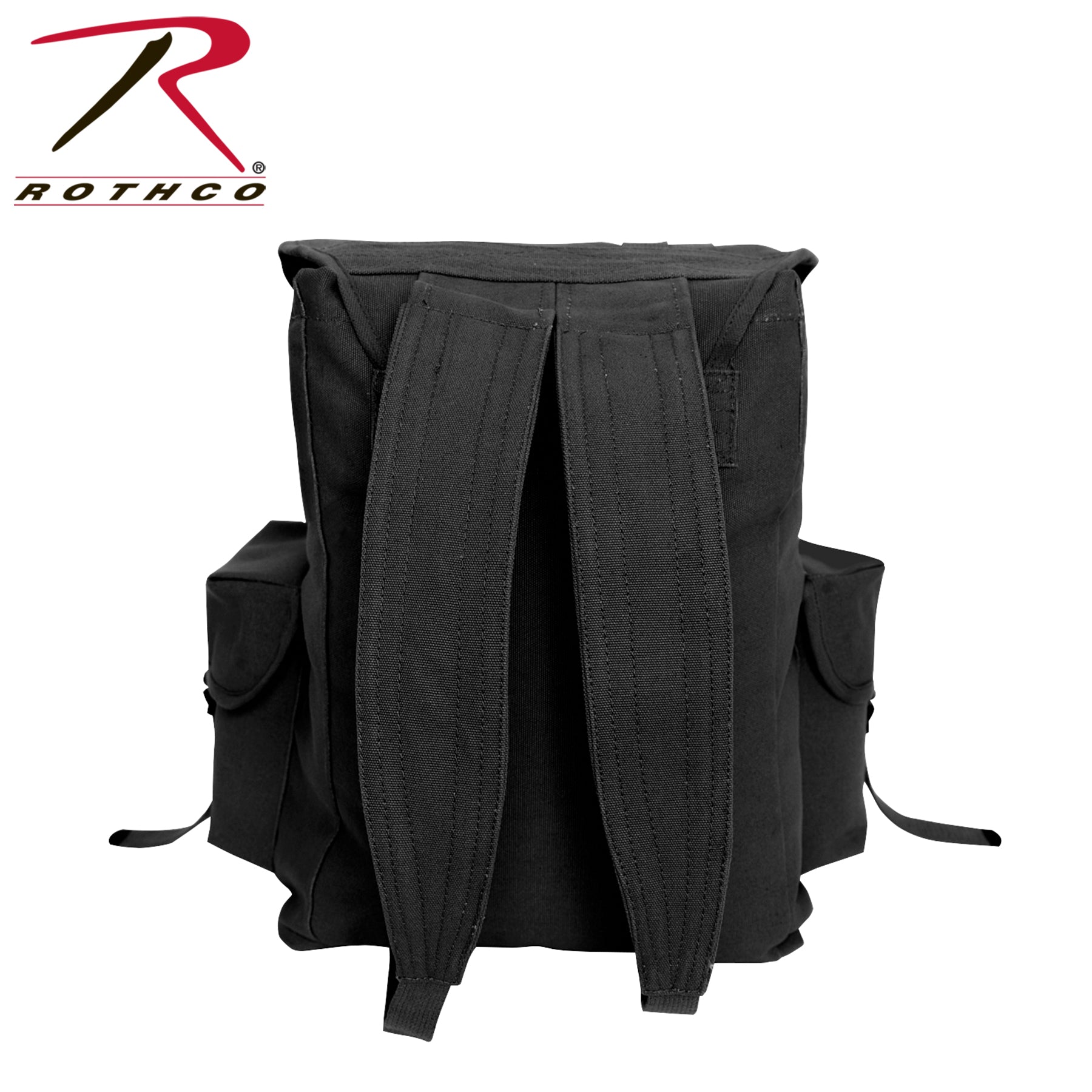 Rothco Heavyweight Mini Alice Pack Black - 20L Tactical Canvas Backpack