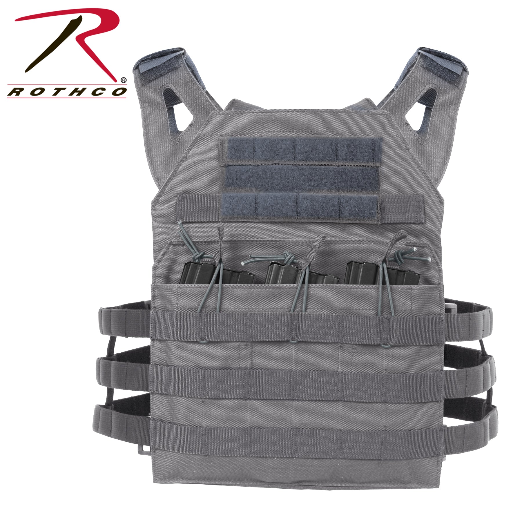 Rothco Lightweight Armor Plate Carrier Vest Grey - Model 55855