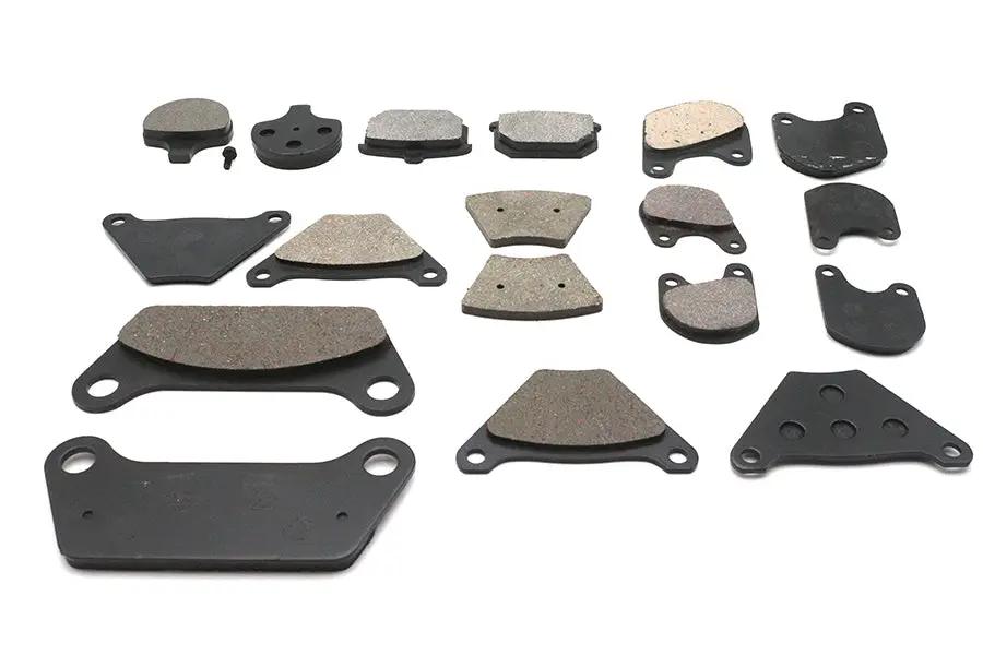 V-Twin Assorted Brake Pad Kit with Front and Rear Pads by V-Twin