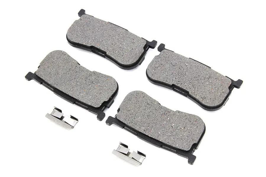 Duro Kevlar Rear Brake Pad Set for Harley Davidson FLHTCU (2014-2023) by Duro