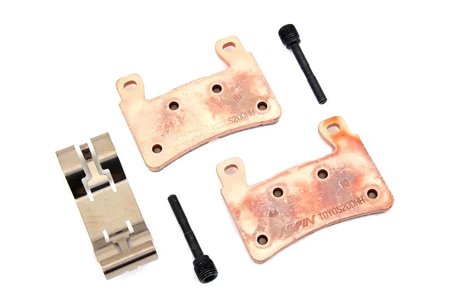 Duro Kevlar Front Brake Pad Set for Harley Davidson FLSTC by Duro