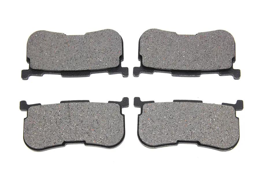 Duro Kevlar Rear Brake Pad Set for Harley Davidson FLHTCU by Duro