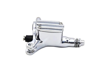 V-Twin Handlebar Master Cylinder Chrome for 9/16 inch Single Disc Use (Part #62330M) by V-Twin