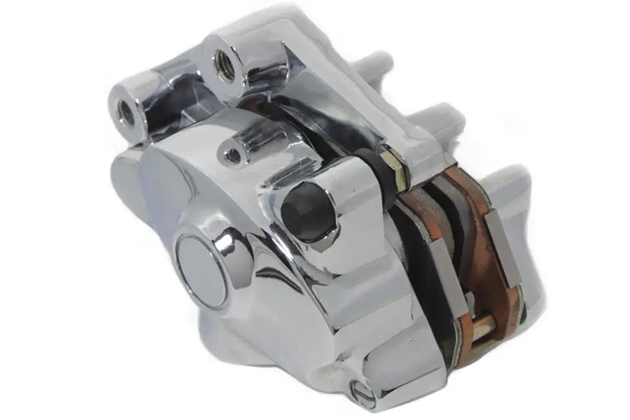 Edart Chrome Front Right Side Brake Caliper for Harley Davidson XL 2004-2008 by Edart