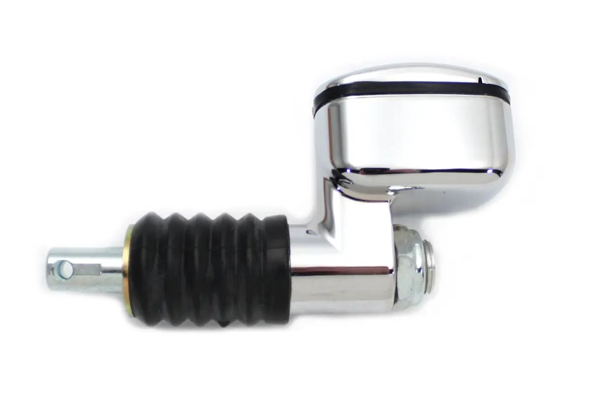 Edart Chrome Rear Brake Master Cylinder Assembly for Harley Davidson FLST (2006-2015) by Edart