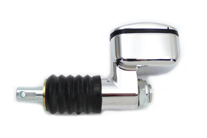 Edart Chrome Rear Brake Master Cylinder Assembly for Harley Davidson FLST (2006-2015) by Edart