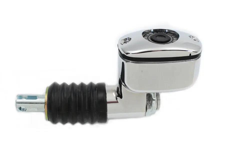 Edart Chrome Rear Brake Master Cylinder Assembly for Harley Davidson FLST (2006-2015) by Edart