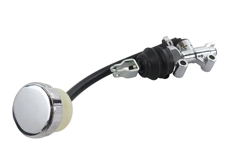 V-Twin Rear Master Cylinder Assembly Chrome for Harley Davidson XL (2007-2013) by V-Twin