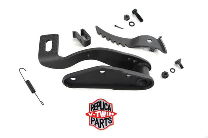 V-Twin Parkerized Brake Pedal and Plate Kit for Harley Davidson EL Models by V-Twin