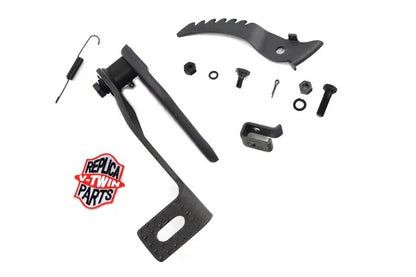 V-Twin Parkerized Brake Pedal and Plate Kit for Harley Davidson EL Models by V-Twin