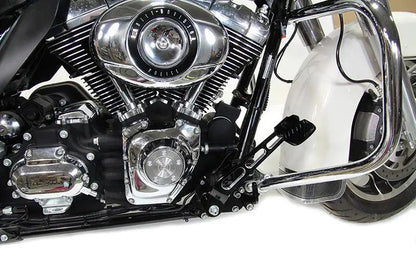 V-Twin Black Contrast Cut Brake Pedal for Harley Davidson FLT (Part No. 23-0061) by V-Twin