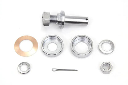 Edart Mechanical Brake Pivot Kit Chrome for Harley Davidson EL (1938-1947) – Part #70309C by Edart