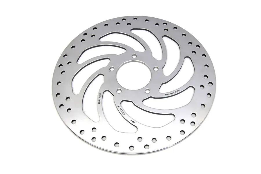 Edart Indian Scout Front Brake Disc - Polished Stainless Steel for Harley Davidson Scout (2015-2024) by Edart