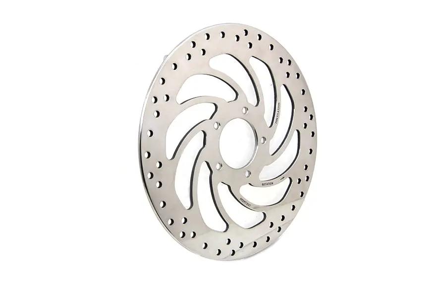 Edart Indian Scout Front Brake Disc - Polished Stainless Steel for Harley Davidson Scout (2015-2024) by Edart