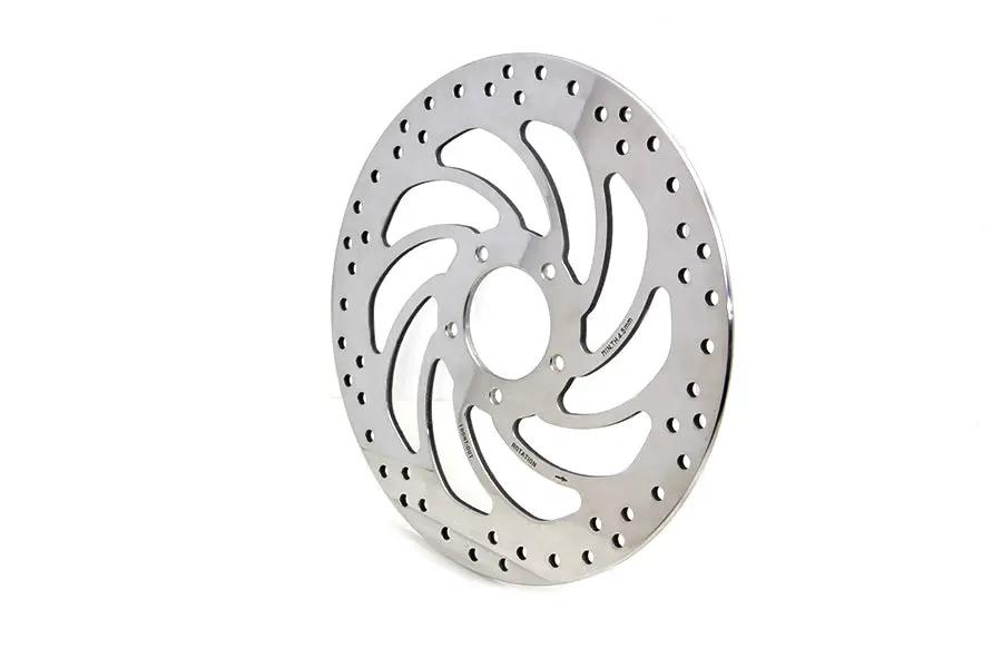 Edart Indian Scout Front Brake Disc - Polished Stainless Steel for Harley Davidson Scout (2015-2024) by Edart